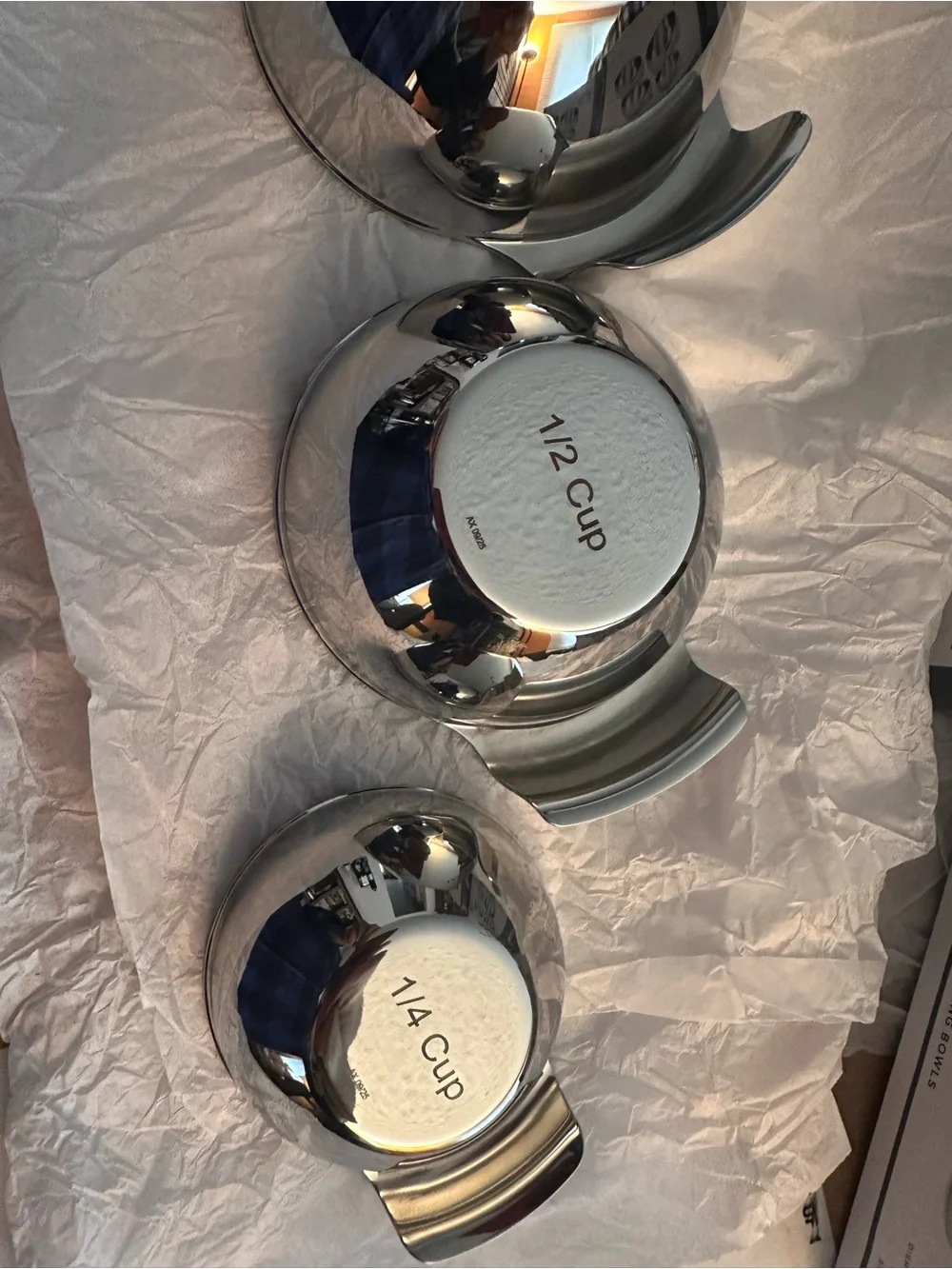 All-Clad Stainless Steel 4-Piece Mini Measuring Bowls